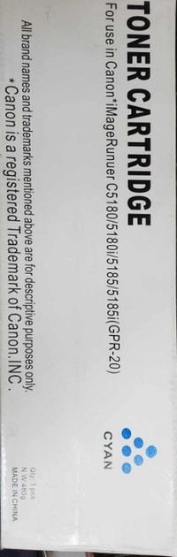 Canon GPR-20 Cyan Toner Markham / York Region Toronto (GTA) Preview