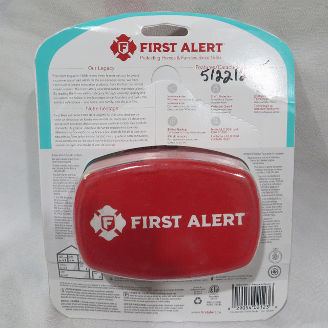 FIRST ALERT Smoke and Carbon Monoxide Alarm in Other in Winnipeg - Image 3