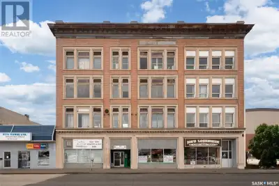 This historic 4 story commercial building located in the heart of downtown Moose Jaw right next door...