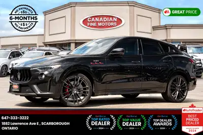ENJOY SIX MONTHS NO PAYMENTS! GTS TROFEO V8 590 HP NAVI COOLED SEATS CARBON FIBER PKG SOFT CLOSE MA...