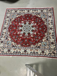Persian Sarough Rug Floral Design 6'7" x 6'8"