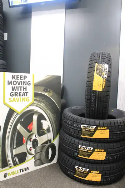 New tires in Calgary! Sizes: 215/70R15, 215/70R15, 215/70R15, 215/70R15, 215/70R15, 215/70R15. All-s...