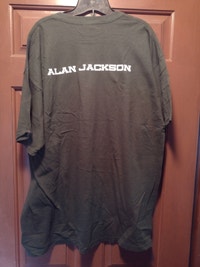 Alan Jackson concert tee-shirt size XL Barrie Ontario Preview