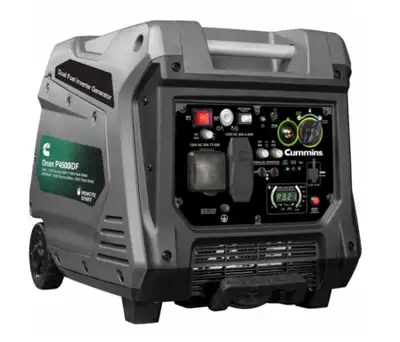 Specifications Operates at a noise level as low as 52 dBA Fuel selector switch enables easy changeov...