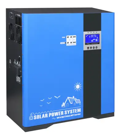 NEW ALL IN 1 PORTABLE 5 KW SOLAR LITHIUM POWER GENERATOR 111885 SALE $5995.00 EA SOLAR ROOF MOUNT AC...