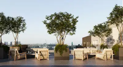 3.5 Condo neuf à louer Ville-Marie-tout inclus-Champlain, View more