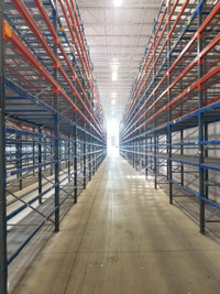NEW & USED PALLET RACKING IN-STOCK - 647-988-6256