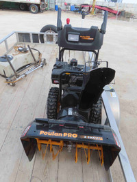 Poulan Pro 8.5 HP 27" Gas Snowblower with Electric Starter