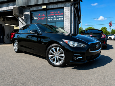 2016 INFINITI Q50 4DR SDN 2.0T AWD EN EXCELLENTE CONDITION MECANIQUE ET ESTHETIQUE!!!!! SEULEMENT 90...