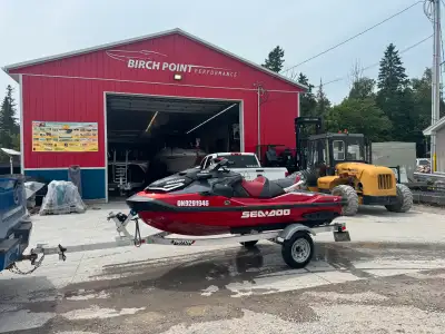 SOLD!! 2024 Seadoo RXT-X 325 with 90hrs. This Rocket Ship Is Fully Loaded! Cruiser Seat, VTS Trim, i...