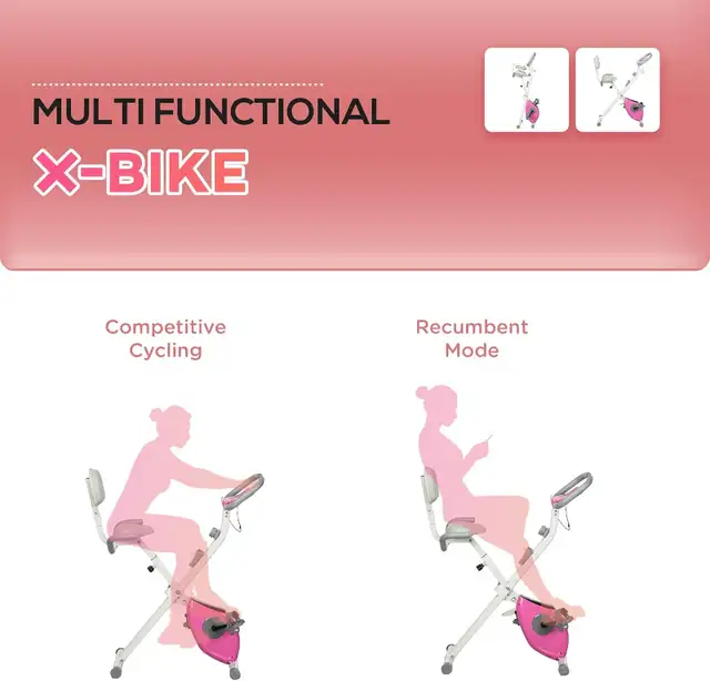 Soozier A90-176WT Foldable Exercise Bike with Tablet Holder$59 in eBike in Mississauga / Peel Region - Image 4