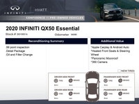 The 2020 INFINITI QX50 Essential is a standout in the compact luxury SUV segment, famously known for... (image 1)
