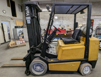 YALE PROPANE FORKLIFT, 6,000LB CAP SIDE SHIFT