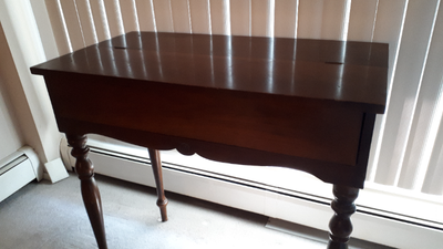 Antique Chestnut Spinet Desk, View more