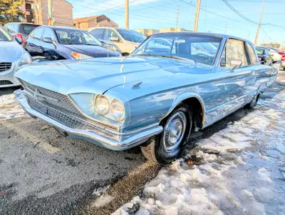 1966 FORD THUNDERBIRD V8 6.4L CLASSIC AMERICAN LUXURY! POWERFUL V8 6.4L ENGINE AIR-POWERED DOOR LOCK...