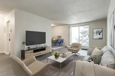 Amenities: Heat & Water Included • Air Conditioning • Quiet Building Suite & Building: One-bedroom,...