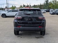 The 2026 Jeep Compass North in Diamond Black Crystal Pearl with a Black interior combines bold style... (image 4)