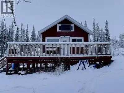 Located near Hidden Lake Cameron Falls Territorial Park, this furnished cabin on leased land offers...