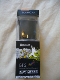 BoomCan BT5 Portable Bluetooth Speaker, Brand New in Box    Sell