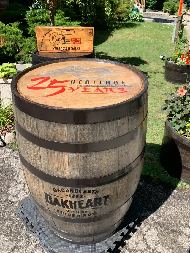 Personalized barrel tables in Dining Tables & Sets in Hamilton - Image 9