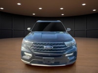 The 2020 Ford Explorer XLT in striking black with a 4×4 drivetrain is designed to handle both urban... (image 2)