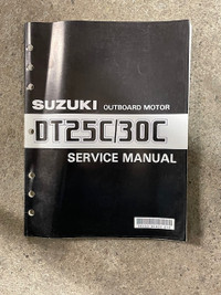 Sm219 Suzuki DT25C/30C Outboard Motor Service Manual