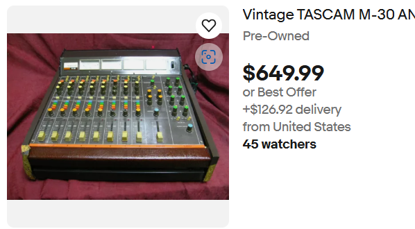 Tascam Series 「TEAC」 Model 3 /// Analog Mixer in Pro Audio & Recording Equipment in St. Albert - Image 10