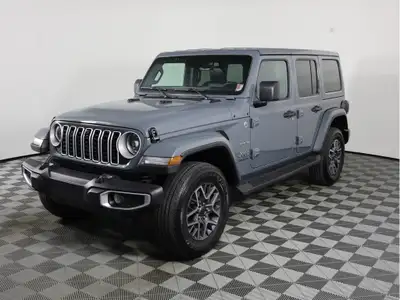 2024 Jeep Wrangler Sahara 4x4 FOR SALE IN CALGARY, AB Powered by a 3.6L V6 engine paired with an 8-s...
