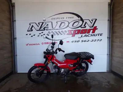 INSPIRED BY THE CLASSIC HONDA TRAIL! Very reliable 125cc engine Fuel injection Four-speed semi-autom...