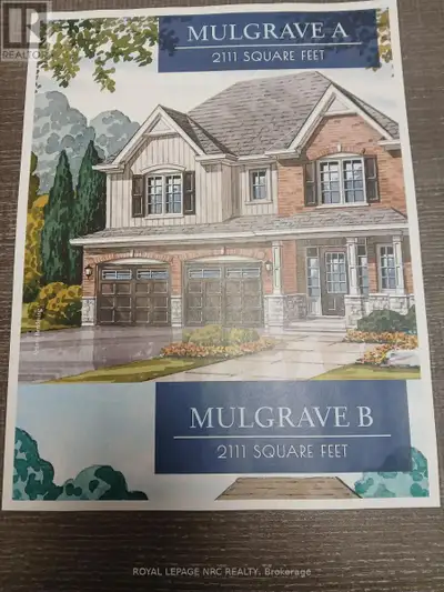 Welcome to Peace Bridge Village PH 4 in Fort Erie. The Mulgrave Model is a detached 2 Storey 2111 SQ...