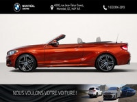 Ce superbe BMW 230i xDrive Cabriolet d'occasion allie le plaisir de la conduite ? ciel ouvert aux pe... (image 4)