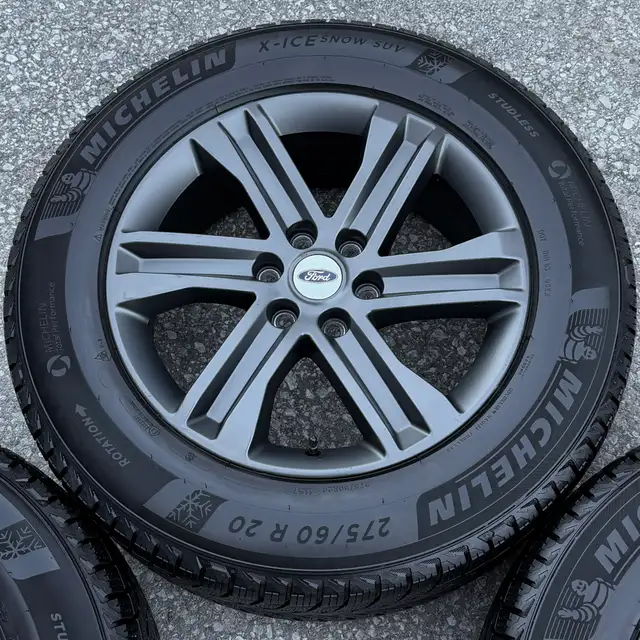Ford F150 20 Inch *OEM* Wheels & Sensors & Snow Tires | Tires & Rims ...