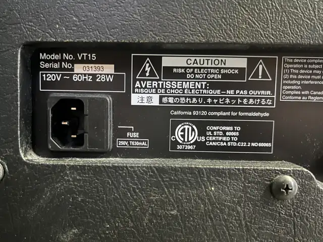 Vox VT15 - Valvetronix 15 Watt Combo Amp in Amps & Pedals in Mississauga / Peel Region - Image 5