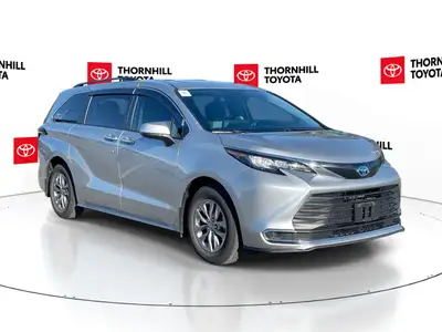 Thornhill Toyota Proudly Presents This Silver 2023 Toyota Sienna with XLE FWD 8-Passenger Package, F...