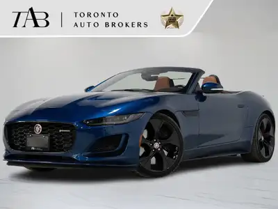 This 2022 Jaguar F-TYPE P450 Convertible is a local Ontario vehicle, delivering the perfect combinat...