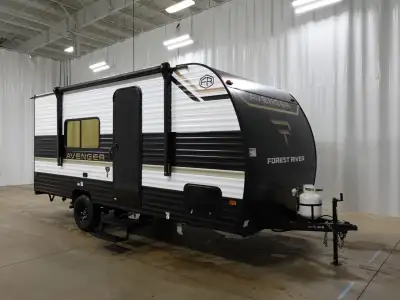 The 2026 Avenger 16RBX by Prime Time is a compact, lightweight travel trailer designed for easy towi...