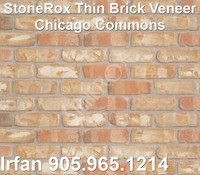 StoneRox Thin Brick Veneer Chicago Commons Stone Rox Thin Brick