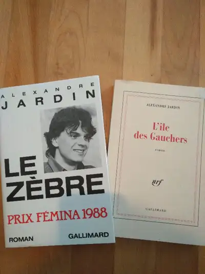 DEUX LIVRES D'ALEXANDRE JARDIN, View more
