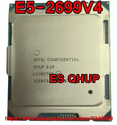 Intel Xeon E5-2699 v4 – 22 Cores / 44 Threads (PAIR, View more