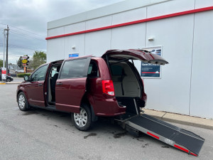 2018 Dodge Grand Caravan MOBILITY WHEELCHAIR ACCESSIBLE VAN-ONLY 22KMS-CERTIFIED