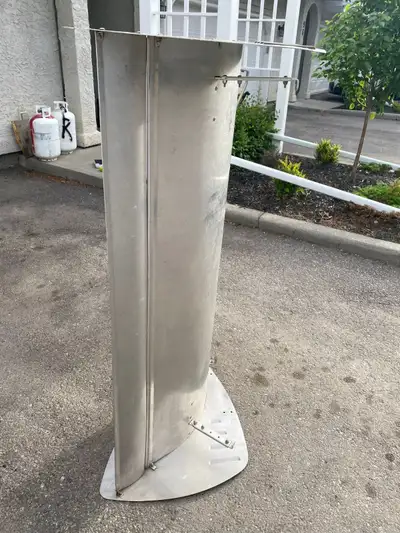 RV Large aluminum wind deflector for $345.00 very good condition. Please txt or e-mail only 403-690-...