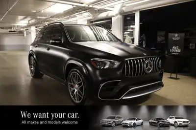 This Mercedes-Benz AMG GLE 63 has a strong Twin Turbo Gas/Electric V-8 4.0 L/243 engine powering thi...