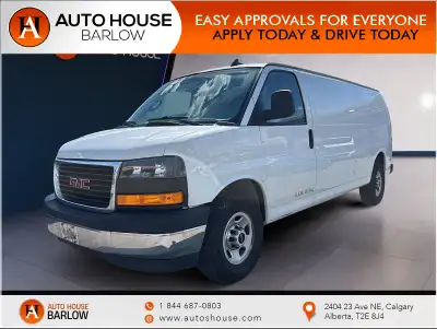 2018 GMC SAVANA CARGO VAN 3500 WITH 145998 KMS. WITH AC, BACKUP CAMERA, RADIO, BLUETOOTH, USB/AUX, C...