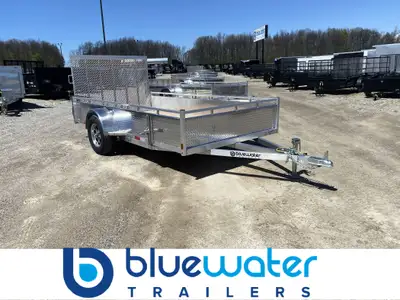 Canadian Mennonite Built Single Axle Aluminum Utility Trailer is $4,465.00 or $89.29/month! Ord: E20...