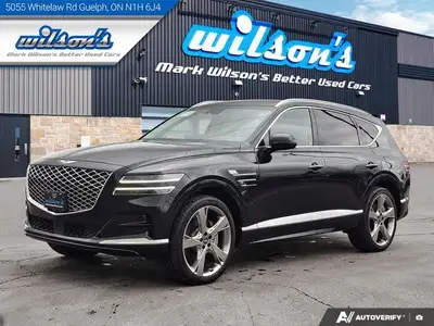 Check out this certified 2024 Genesis GV80 3.5T Advanced AWD | Leather | Pano Roof | Nav | 22's | He...