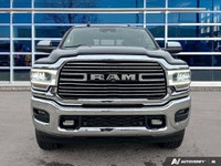Odometer is 75700 kilometers below market average! Diamond Black Crystal Pearlcoat 2019 Ram 2500 Lar... (image 8)