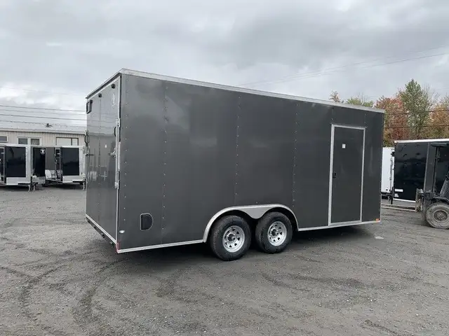 *EN INVENTAIRE* HYPER-HD 8.5X20 VNOSE 7.3 DE HAUT 2 X 5200LIVRES in Cargo & Utility Trailers in City of Montréal - Image 7