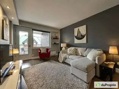 Condo 3 ½ au 2e étage, en plein coeur de Québec, directement sur les plaines d'Abraham Vivez au cent...