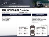 The 2020 INFINITI QX80 ProACTIVE is a commanding, full-size luxury SUV that represents the absolute... (image 1)