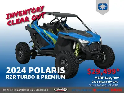 351 Weber St. North Waterloo, Ontario 519-884-6410 1-800-597-5219 TEXT 519-651-9221 ***This Price In...